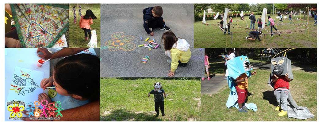 attività luiche diversificate nel contesto della ludo orienteering